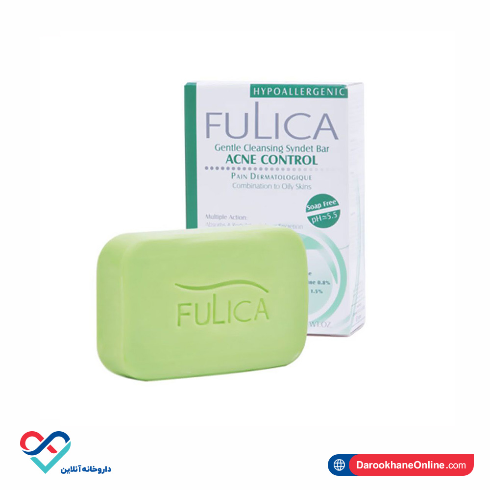pan anti acne fulica.jpg پن پوست چرب و جوشدار فولیکا 100 گرم - Image 1